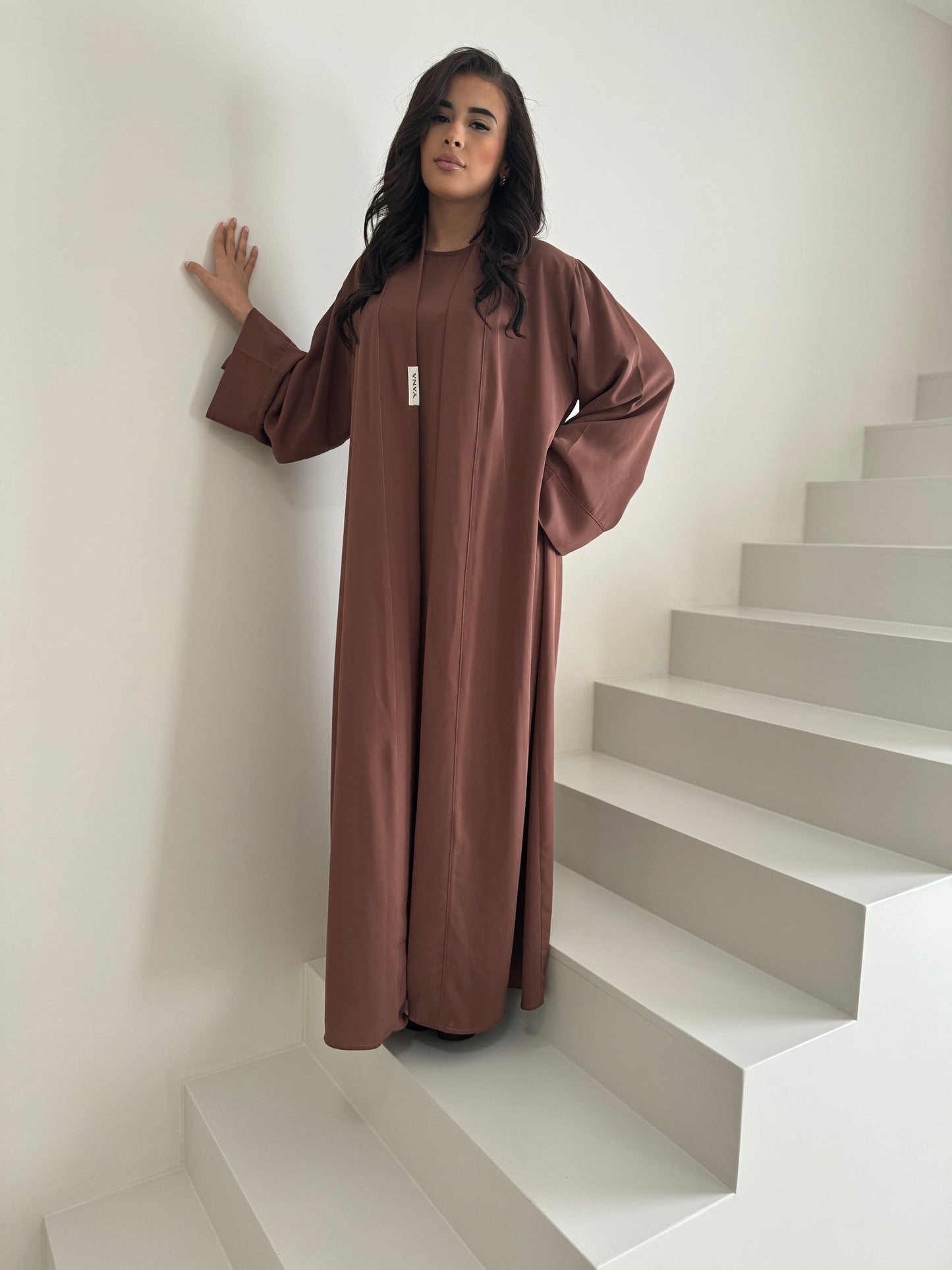 Premium dress dark Brown