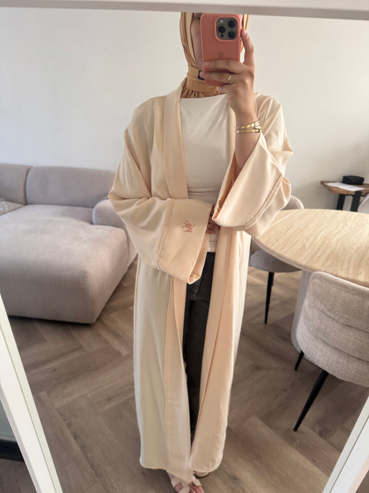 Dolce abaya milky yellow